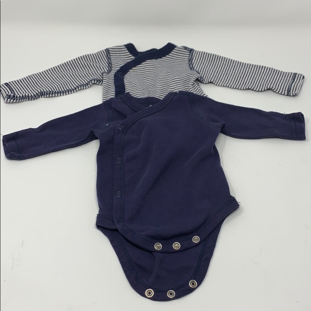 Moon and Back Newborn Organic Cotton Onesies (Two)